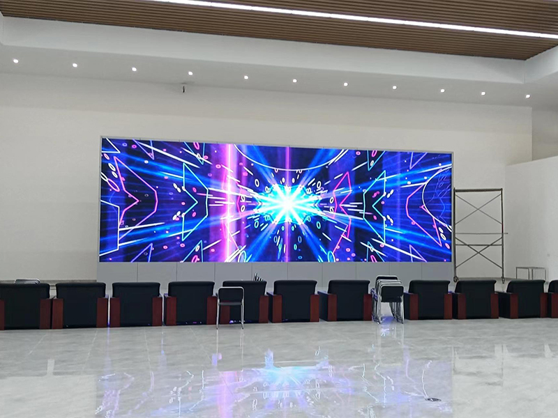御本堂藥業安裝室內led顯示屏 